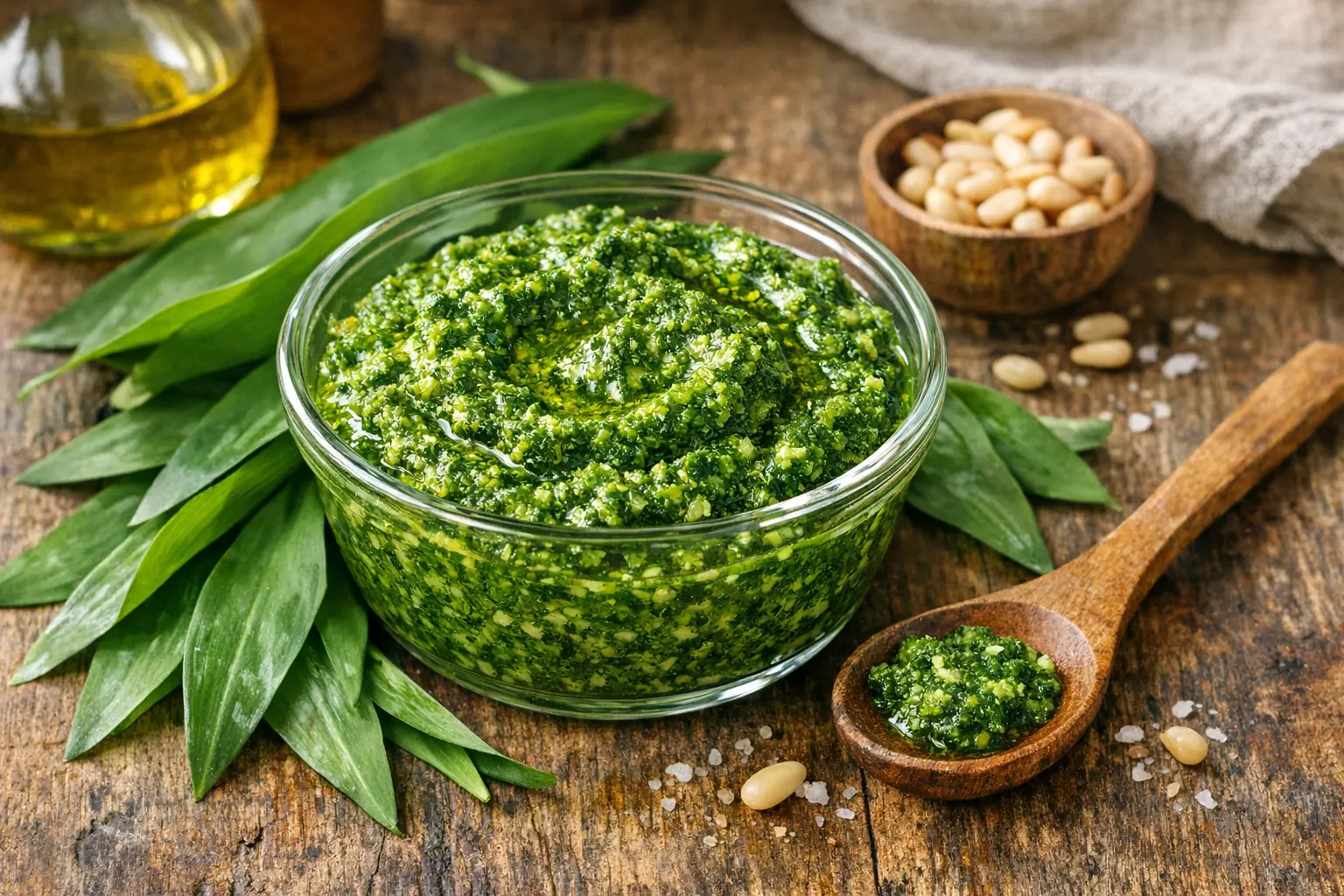 Bärlauchpesto selber machen – Einfaches Rezept & Tipps