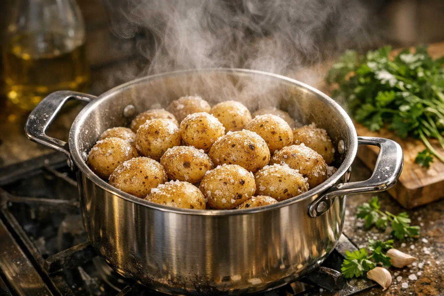 Salzkartoffeln kochen: Perfekte Zubereitung & Tipps 4 Salzkartoffeln kochen: Perfekte Zubereitung & Tipps